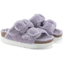 Birkenstock Arizona Big Buckle Shearling<Women Two-Strap Sandals