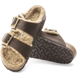 Birkenstock Arizona Bold Shearling<Men Two-Strap Sandals