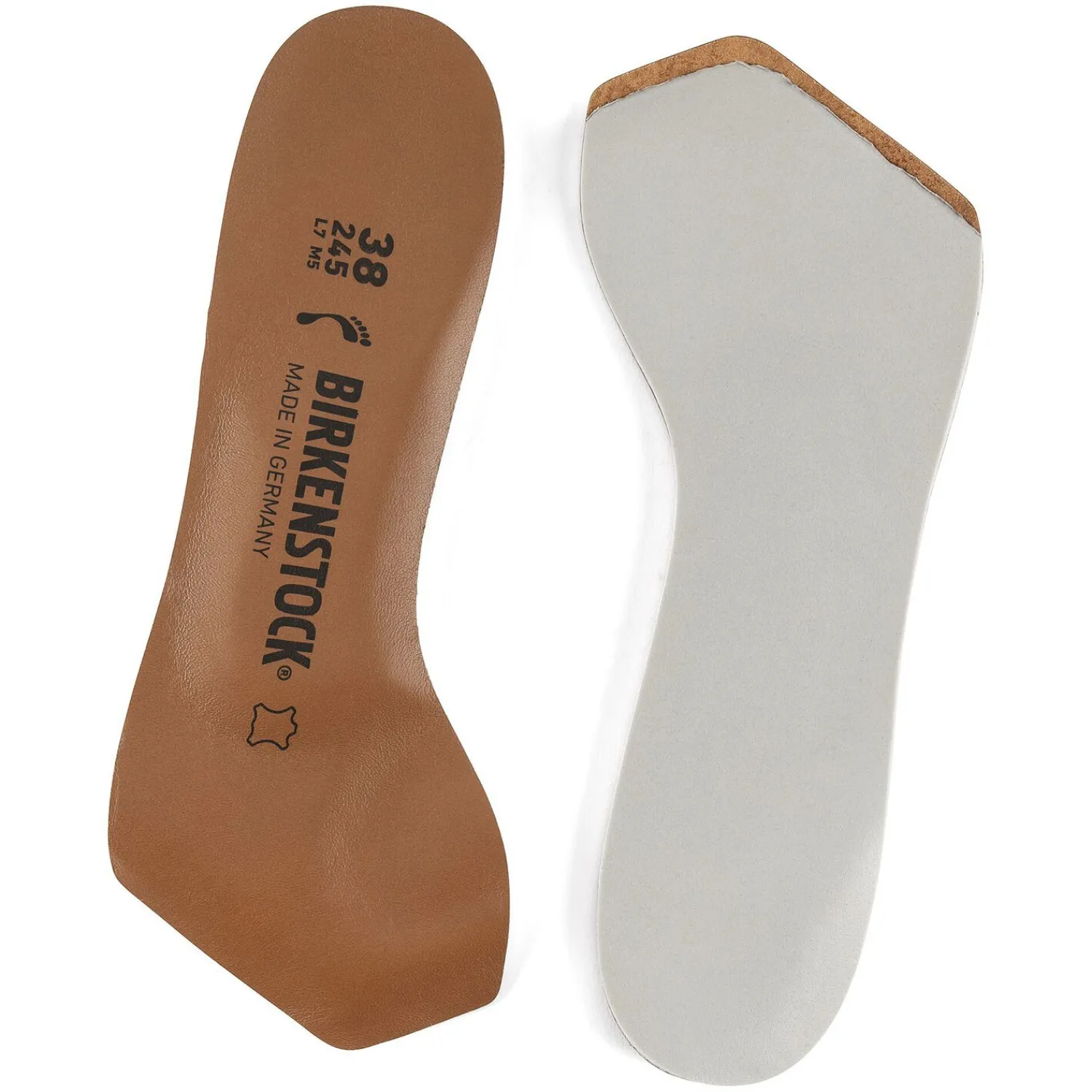 Birkenstock Comfort Toeless Insole Leather<Women Insoles